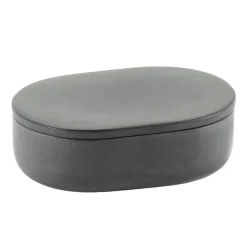 Serax Cose container with lid, oval, S, dark grey