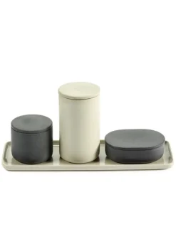 Serax Cose container with lid, oval, S, dark grey