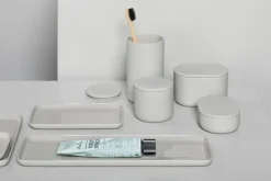 Serax Cose container with lid, round, L, beige