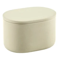 Serax Cose container with lid, oval, L, beige