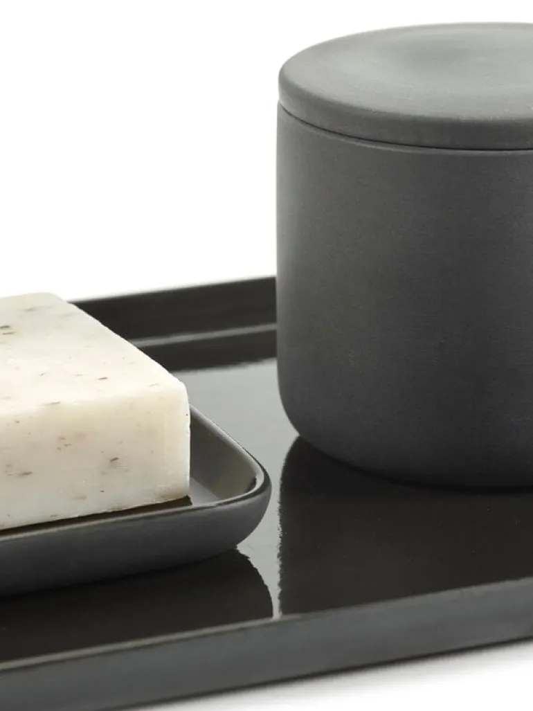 Serax Cose tray M, dark grey