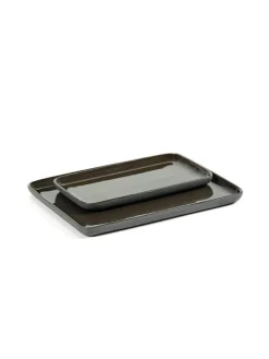 Serax Cose tray S, dark grey