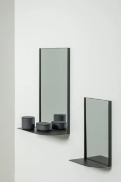 Serax Cover Up mirror L, black