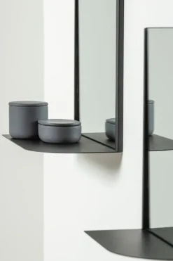 Serax Cover Up mirror L, black