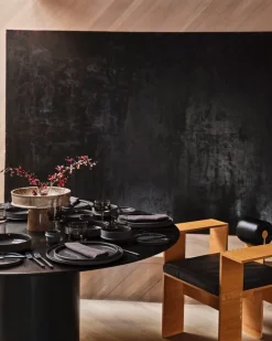 Serax Dune bowl, high, 30,5 cm, brown marble