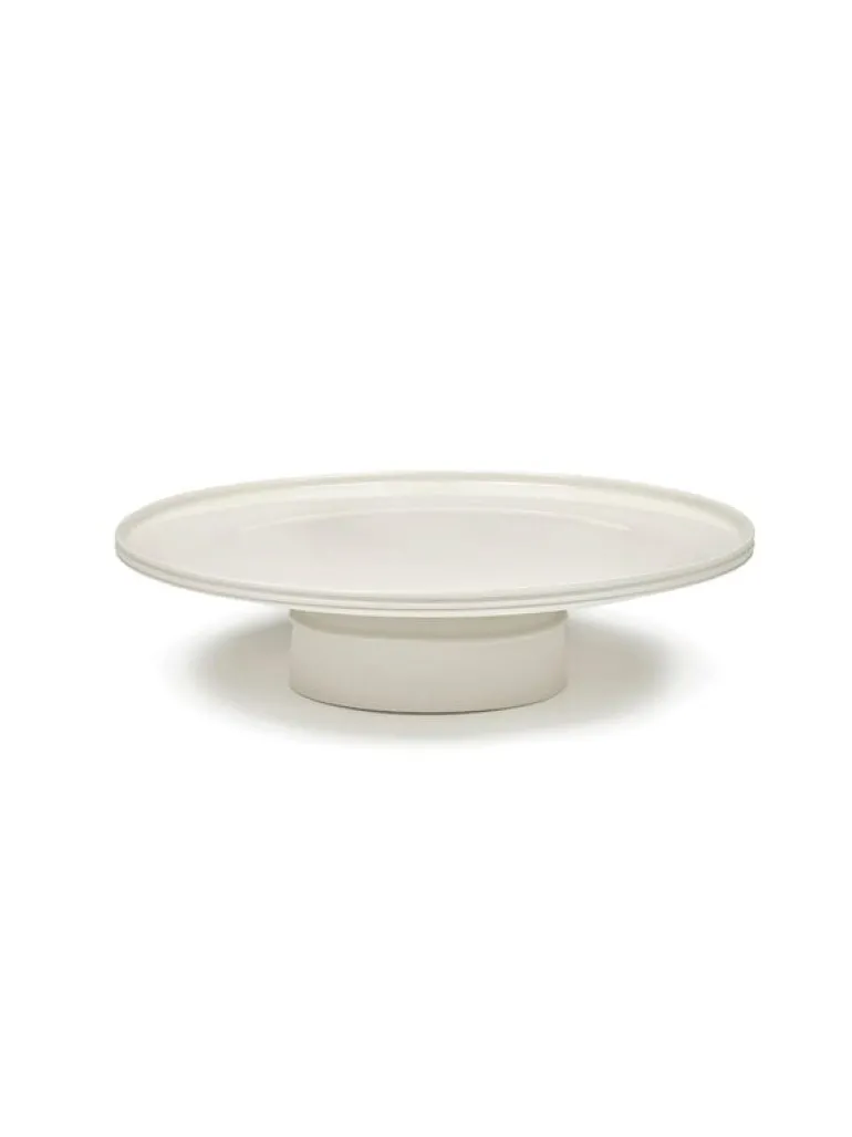 Serax Dune cake stand, 33 cm, alabaster