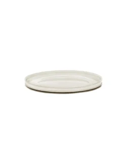 Serax Dune dinner plate, M, 28 cm, alabaster
