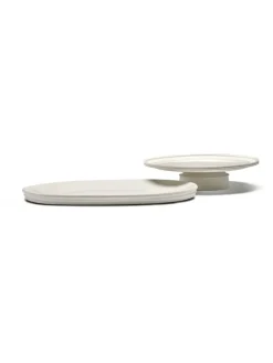 Serax Dune serving dish, oval,  S, 34 x 46 cm, alabaster
