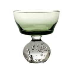 Serax Eternal Snow stem glass, M, green