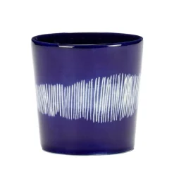 Serax Feast cup, 4 pcs, blue - white