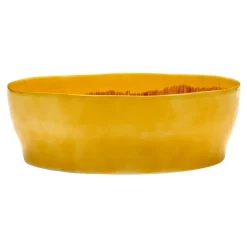 Serax Feast salad bowl, yellow - red