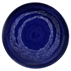 Serax Feast serving plate, M, blue - white