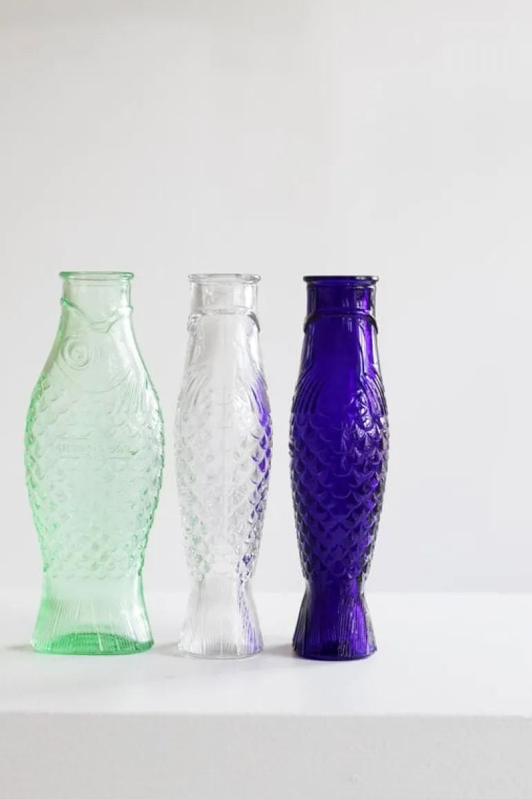 Serax Fish & Fish bottle, clear