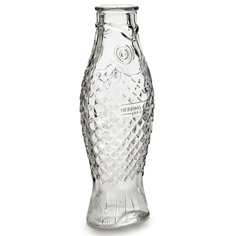 Serax Fish & Fish bottle, clear