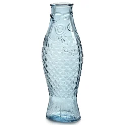 Serax Fish & Fish bottle, blue