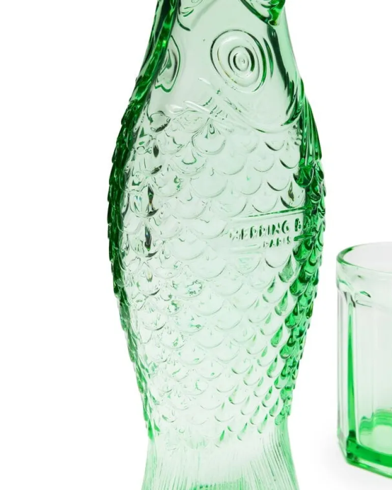 Serax Fish & Fish set, 5 pieces, green