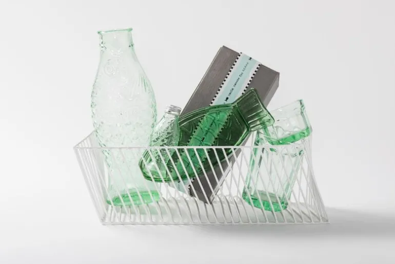 Serax Fish & Fish set, 5 pieces, green