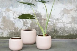 Serax Glazed Shades pot, pink