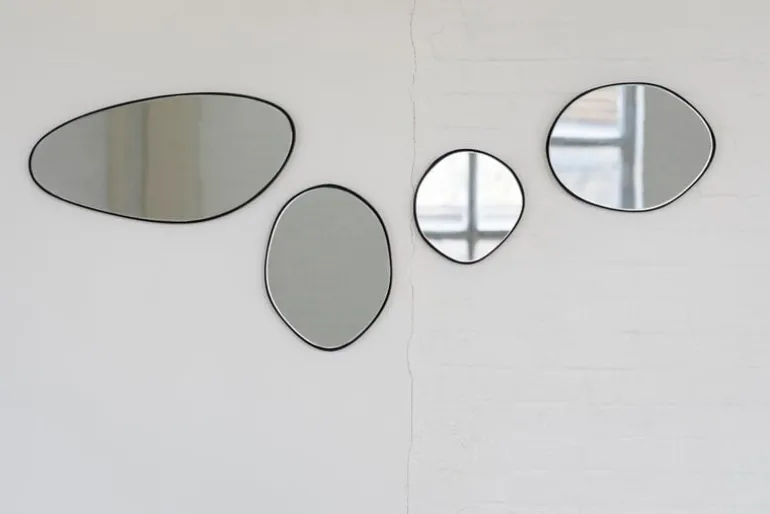 Serax Marie mirror, A, black