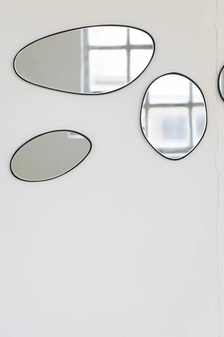 Serax Marie mirror, A, black