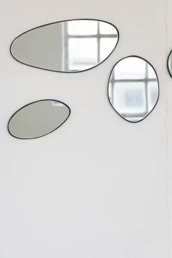 Serax Marie mirror, B, black