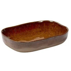 Serax Merci No 7 bowl, ochre/brown