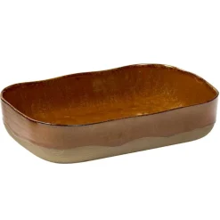 Serax Merci No 5 bowl, ochre/brown