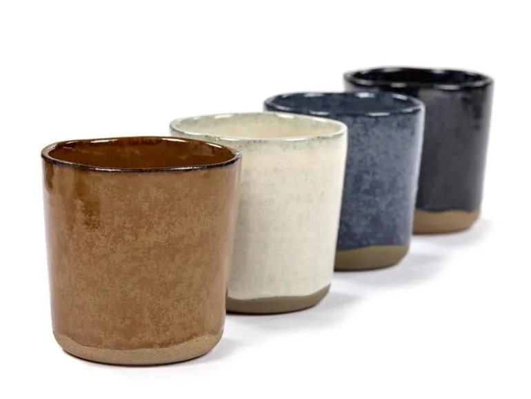 Serax Merci No 9 mug, ochre/brown