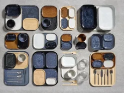 Serax Merci No 4 plate, blue/grey