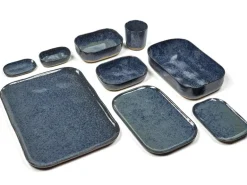 Serax Merci No 2 plate, blue/grey