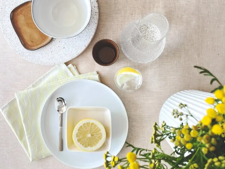 Serax Merci No 3 plate, ochre/brown