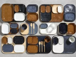 Serax Merci No 2 plate, ochre/brown