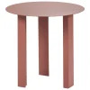 Serax Metal Sculptures side table, S, red tubes