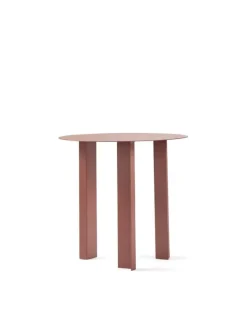 Serax Metal Sculptures side table, S, red tubes