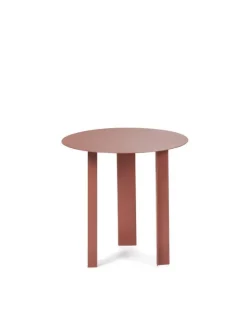 Serax Metal Sculptures side table, S, red tubes