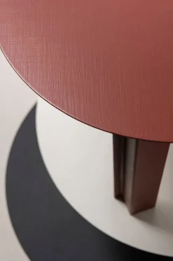 Serax Metal Sculptures side table, S, red tubes