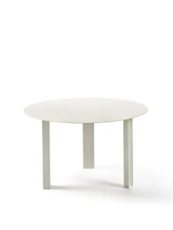 Serax Metal Sculptures side table, M, cream tubes