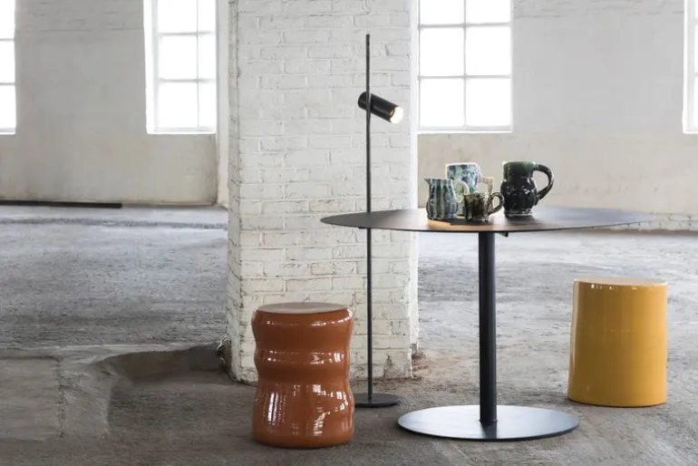 Serax Pawn side table, 46 cm, ochre