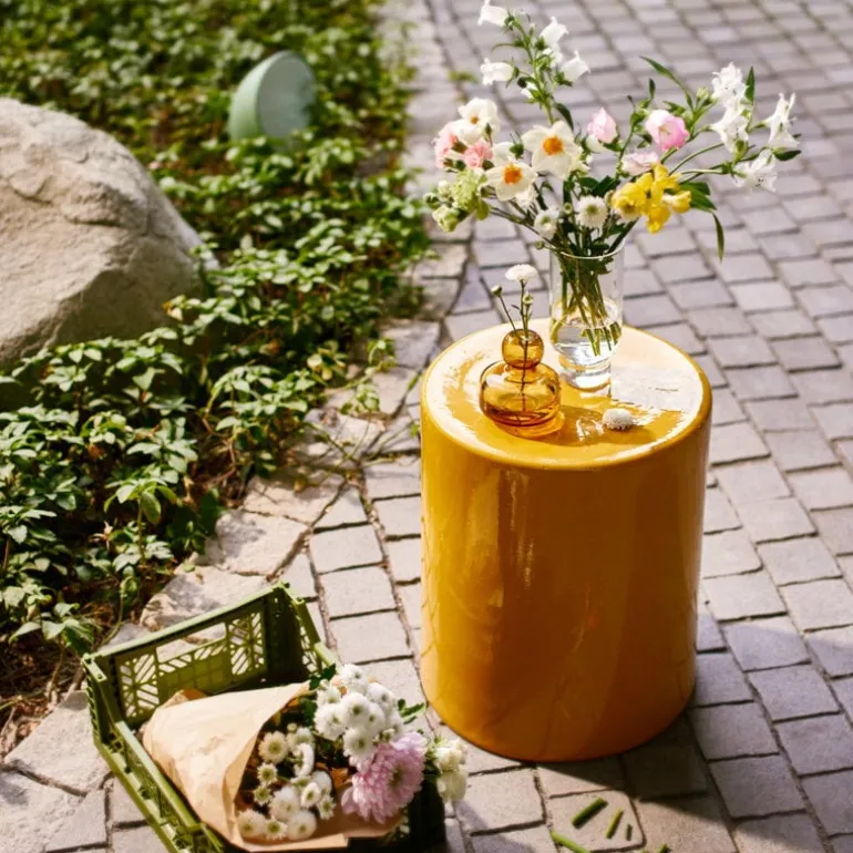 Serax Pawn side table, 46 cm, ochre