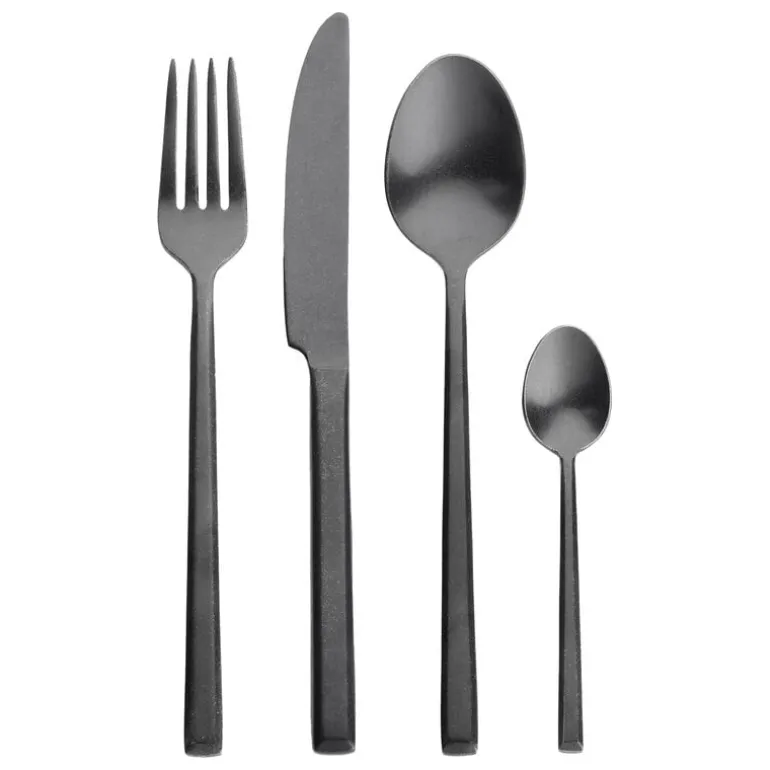 Serax Pure giftbox cutlery set, 24 pcs, black