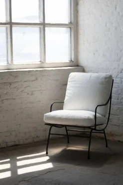 Serax Stresa lounge chair, white - black