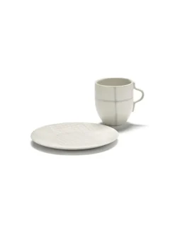 Serax Zuma breakfast plate, XS, 18 cm, salt