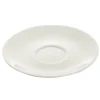 Serax Zuma coffee cup saucer, 14 cm, salt