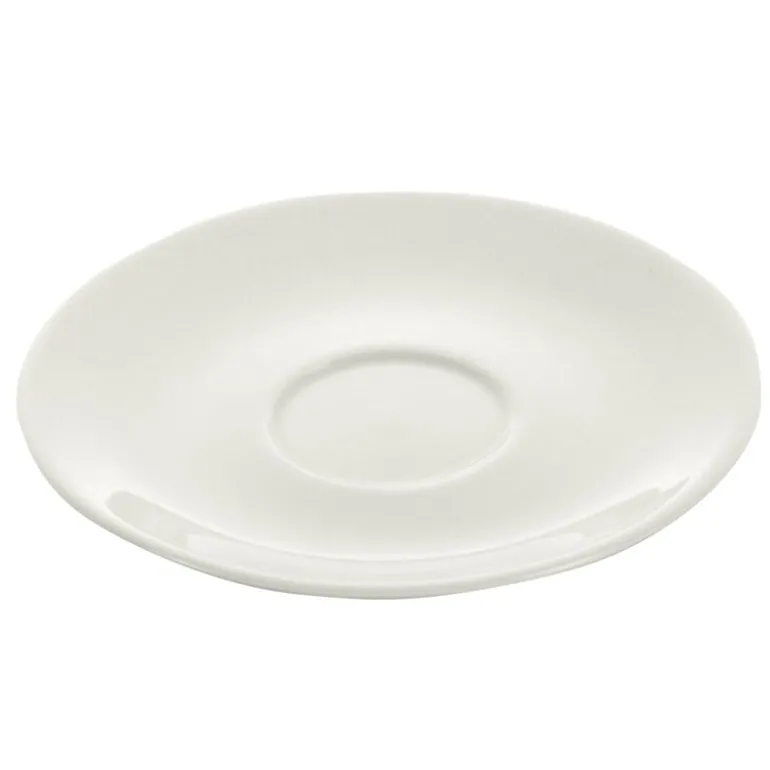 Serax Zuma coffee cup saucer, 14 cm, salt