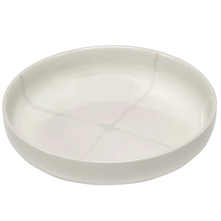 Serax Zuma deep plate, S, 20,5 cm, salt