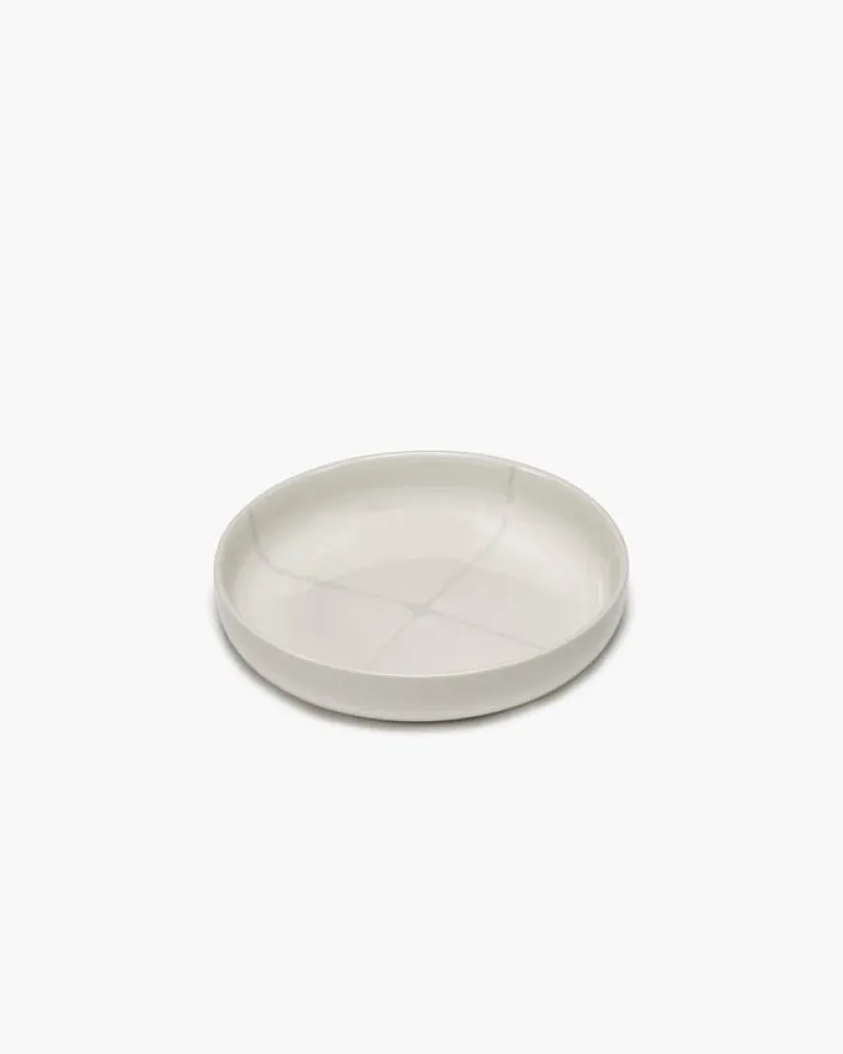 Serax Zuma deep plate, S, 20,5 cm, salt