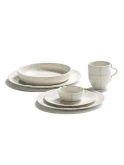 Serax Zuma deep plate, S, 20,5 cm, salt