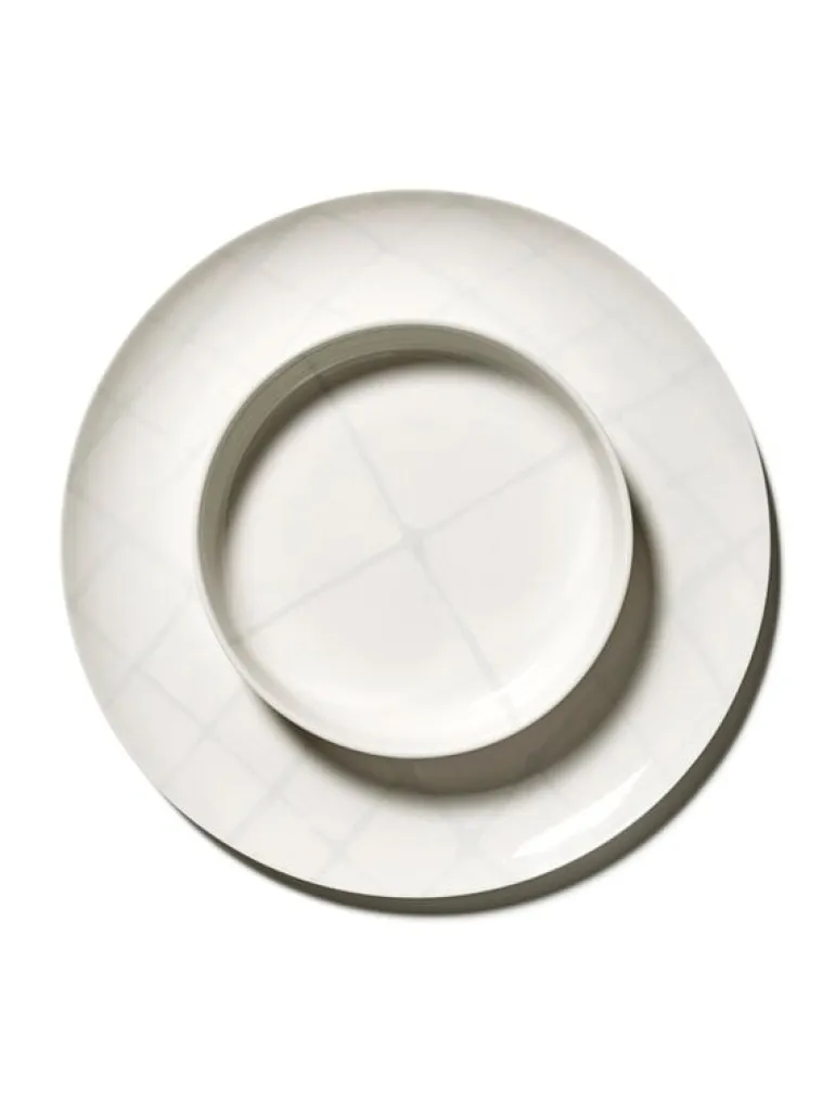 Serax Zuma deep plate, S, 20,5 cm, salt