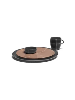 Serax Zuma dinner plate, M, 28 cm, sienna