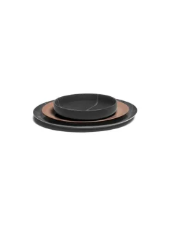 Serax Zuma dinner plate, M, 28 cm, sienna